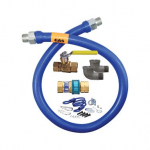 Dormont Blue Hose™ Moveable Gas Hose Kit ¾" × 24"