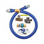 Dormont Blue Hose™ Moveable Gas Hose Kit ¾" × 48"