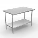 Winholt Work Table 30" × 48" All Stainless Steel