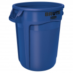 Rubbermaid® Vented BRUTE® 32 Gal Blue