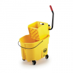 Rubbermaid® WaveBrake® 35 Qt Side Press Bucket and Wringer