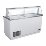EFI 68" Ice Cream Dipping/Display Cabinet with Sneeze Guard
