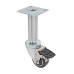 Focus Foodservice 3" Casters Set w/Square Plate