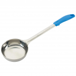 Winco 8oz Solid Round Food Portion Scoop Blue