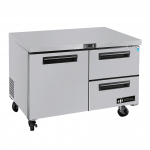 EFI Versa Chill 48" Undercounter Freezer Solid Door with 2 Drawers