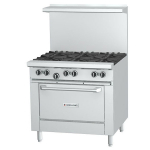 Garland U Series 36" Range with 6 Burners and Standard Oven NG