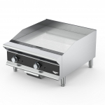 Vollrath 24" Medium Duty Flat-Top Gas Griddle with Manual Controls