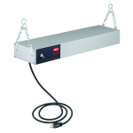 Hatco GRA-24 Glo-Ray® Standard-Watt 24" Aluminum Infrared Strip Heater with Toggle Switch