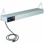 Hatco GRA-36 Glo-Ray® Standard-Watt 36" Aluminum Infrared Strip Heater with Toggle Switch