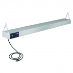 Hatco GRA-60 Glo-Ray® Standard-Watt 60" Aluminum Infrared Strip Heater with Toggle Switch