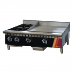 Versa Heat 36" Combination Hot Plate & Griddle Cooktop LP