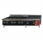 Versa Heat 60¼" Combination Hot Plate & Charbroiler Cooktop LP