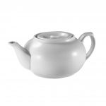 Browne 16oz White Teapot w/Lid