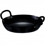Thermalloy® 7⅘" Diameter Carbon Steel 2-Handle Fry Pan Carbon Steel