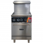 EFI Versa Heat 24" Electric Range with 24" Griddle & 1 Oven 208V/3Ph
