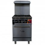 EFI Versa Heat 24" Gas Range with 4 Burners & 1 Convection Oven NG