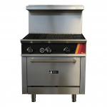Versa Heat 36" Gas Range with 36" Charbroiler & 1 Oven NG