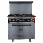 EFI Versa Heat 36" Gas Range with 6 Burners & 1 Convection Oven NG