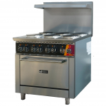 Versa Heat 36" Electric Range with 6 Elements & 1 Oven 208V/3Ph