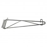 EFI 21" Wall Mount Shelf Kit Chrome