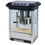Winco ShowTime!™ 8oz Electric Popcorn Popper Black