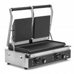 Vollrath Double Panini Sandwich Grill with Cast-Iron Flat Plates