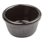 Winco 4oz Fluted Melamine Ramekin
