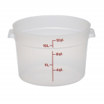 Cambro Translucent Round 12 Quart Food Storage Container
