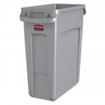 Rubbermaid® Vented Slim Jim® 16 Gal Gray