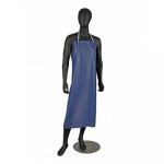 San Jamar Blue Vinyl Dishwashing Apron