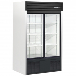 Habco 42ft³ Sliding Door Display Refrigerator
