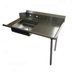EFI 72" Soil Dishtable Right-to-Left Operation