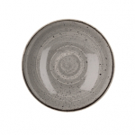 Churchill Stonecast® 9¾" Large Coupe Pasta Plate Peppercorn Grey