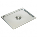 Stainless Steel Steam Table Insert Lid Half Size Solid