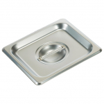 Stainless Steel Steam Table Insert Lid Sixth Size Solid