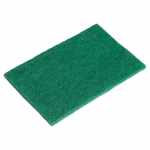 Winco Green Heavy Duty Scouring Pad 6/PK