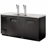 True® 69⅛" Direct Draw Beer Dispenser Black