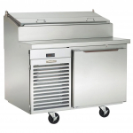 Traulsen TS Series 48" Full-Size Single-Door Pizza/Salad/Sandwich Prep Table