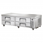 True® Drawered Refrigerated 72" Chef Base with Hydrocarbon Refrigerant