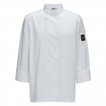 Winco Signature Chef White Long Sleeve Chef Jacket 4XL