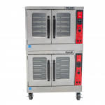 Vulcan VC55G Series Double Deck Gas Convection Oven with Solid State Controls NG