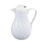 Vollrath® 64oz Tilt & Pour® Swirlserve Hot-n-Cold Beverage Server White