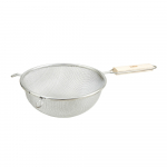 Winco 6¼" Medium Tinned Mesh Strainer