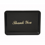 Winco 4½" × 6½" Tip Tray Black