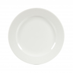 Churchill® Super Vitrified Isla White 10‌⅞" Footed Rimmed Plate