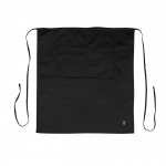 Winco Signature Chef Full Length Black Bistro Apron