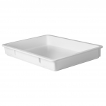 Winco 25⅝" × 18" White Dough Box