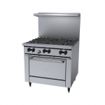 Sunfire X-Series 36" Gas Restaurant Range with 6 Burners and Standard Oven